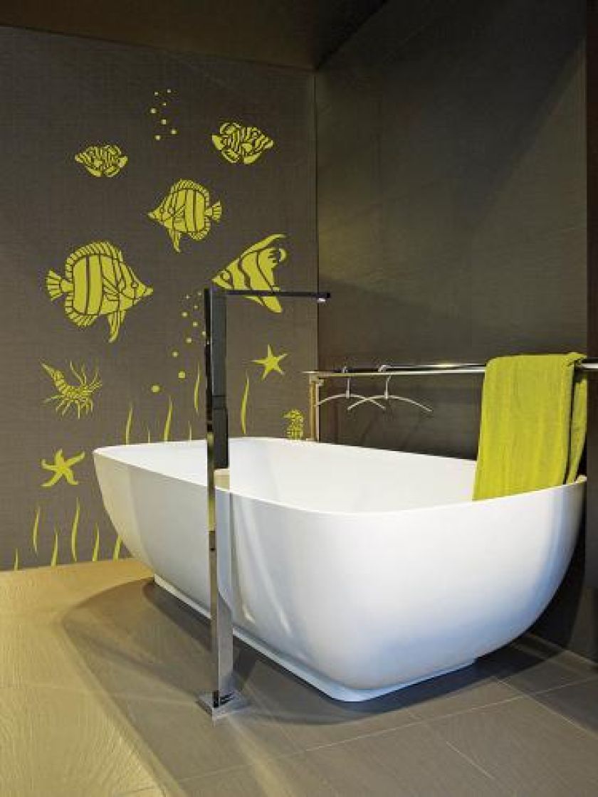 Szablony Podwodny świat - w zestawie 25 elementów. Cena - 155 zł. SZABLONERIA