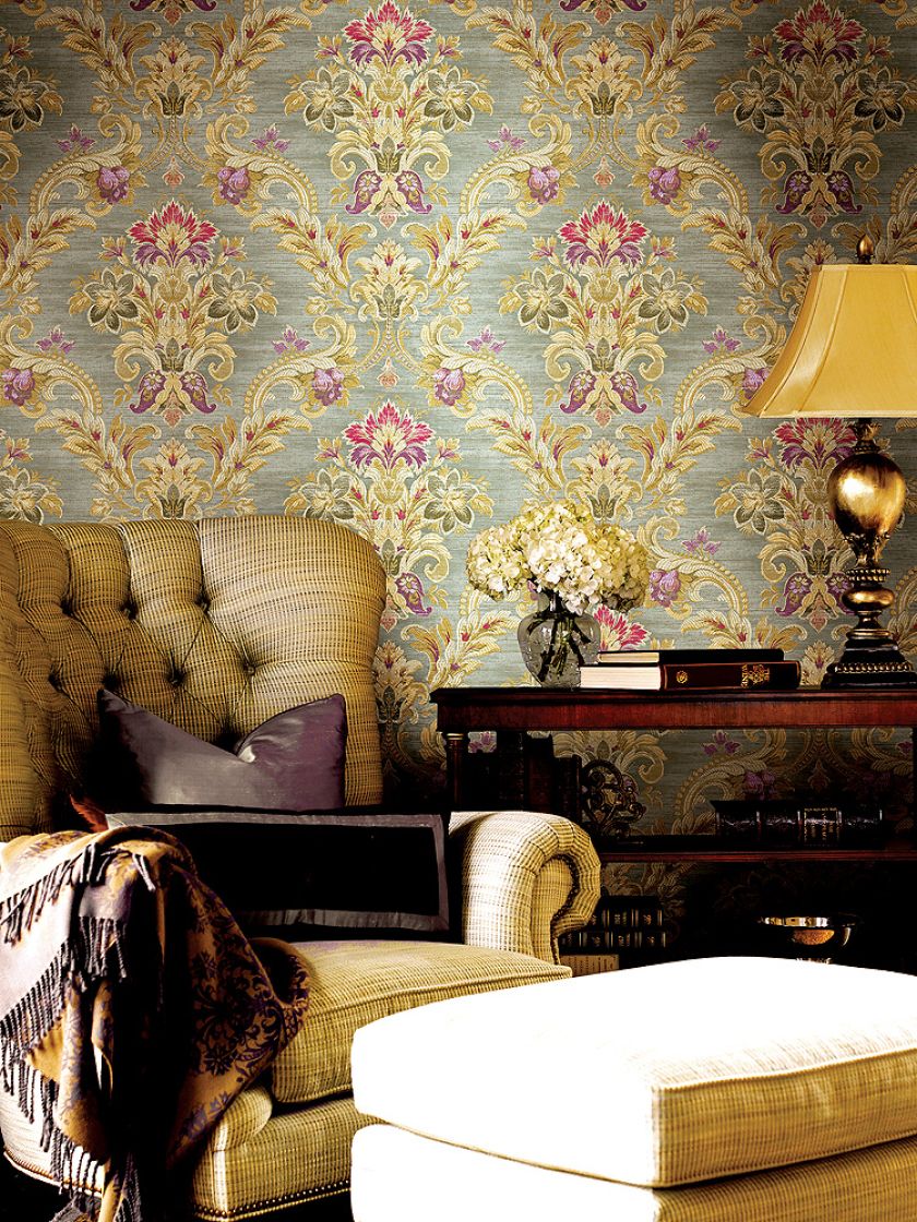 Tapeta Seabrook. Kolory zza oceanu na tapecie