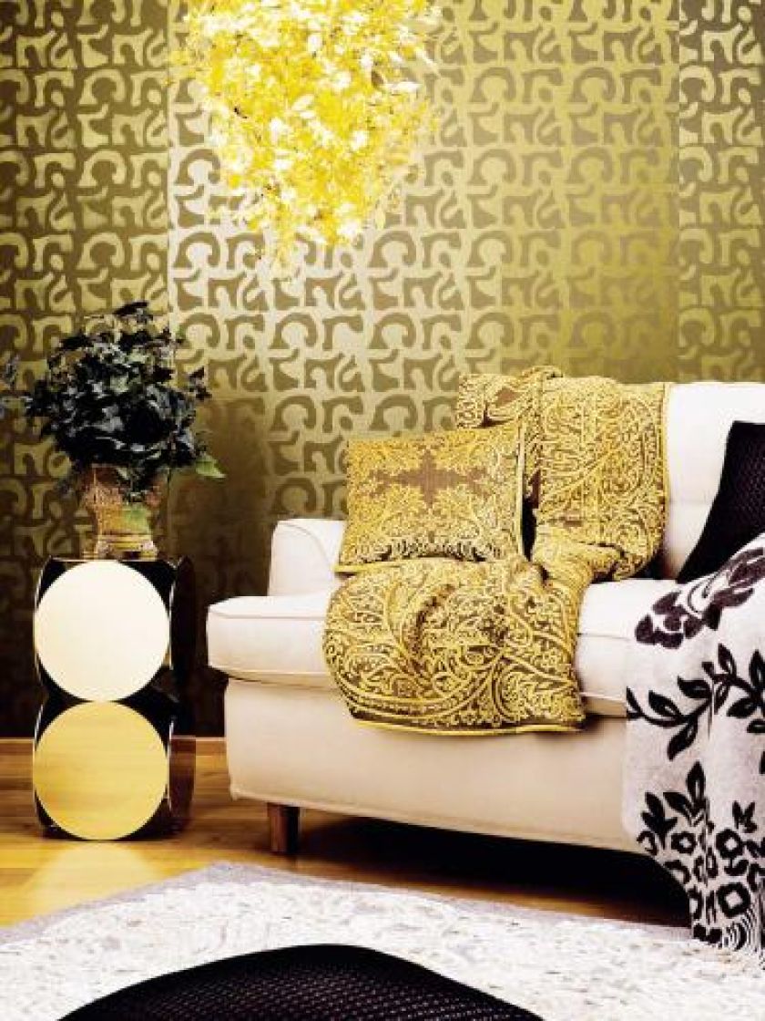 Aranżacje ścian - kolor wzór, faktura