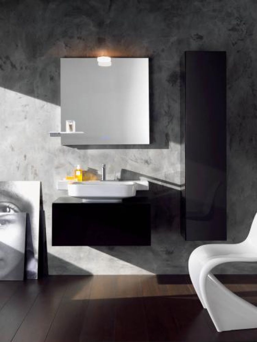 W szarościach i brązach. IDEAL STANDARD