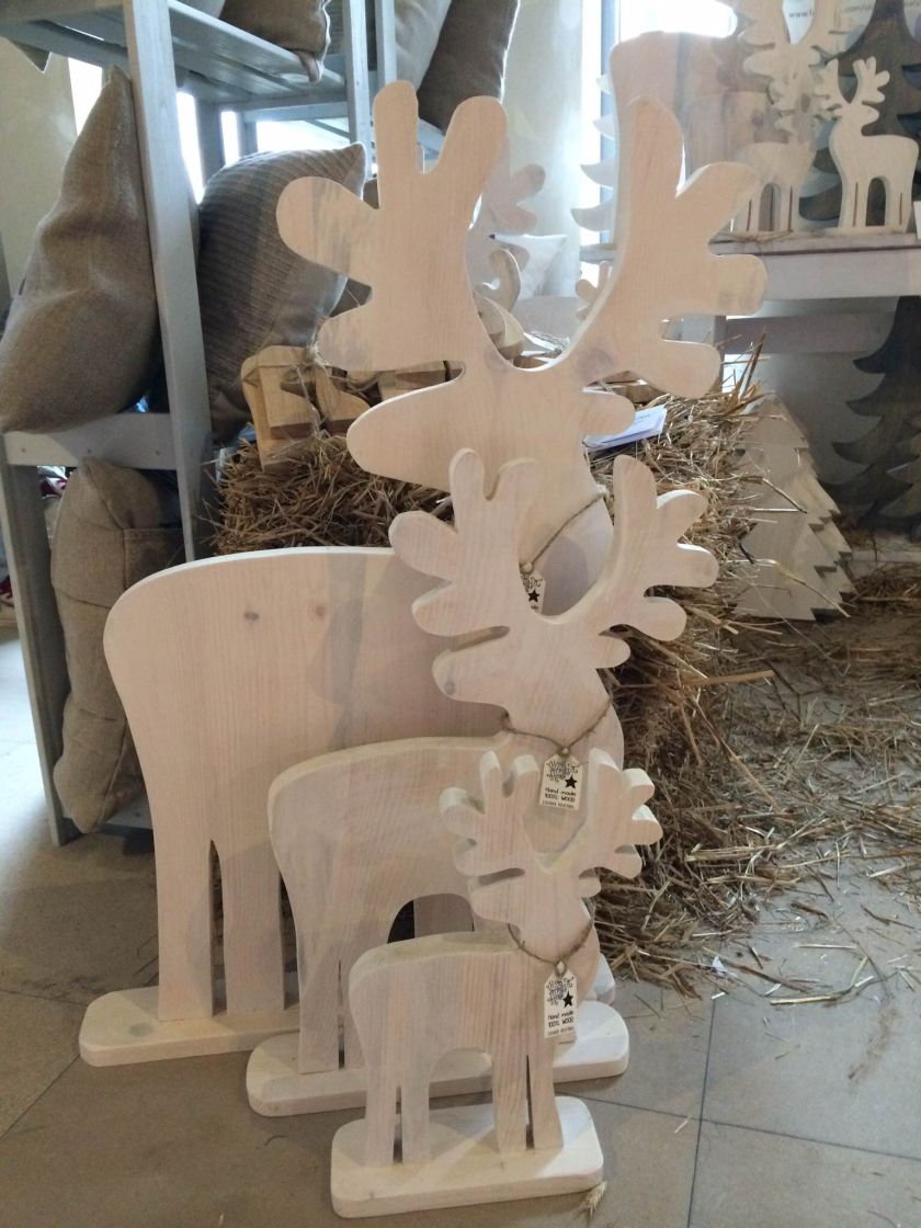 Drewniane ozdoby na święta