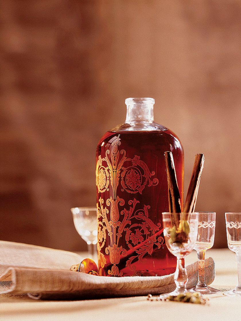 Ze szkła trawionego. Do wódeczki