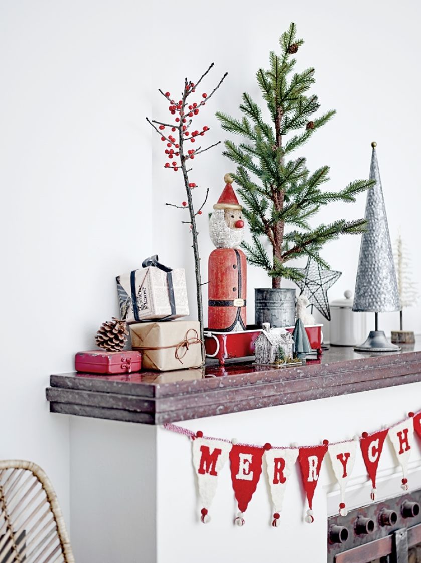 dekoracje bożonarodzeniowe w stylu skandynawskim