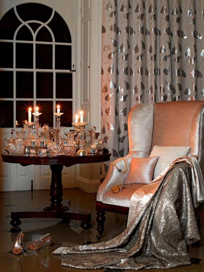 Tkaniny z kolekcji Voyage Couture. Do kupienia w Home Sweet Home.