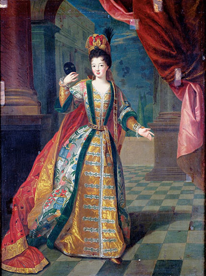 Tylko w masce kucharz mógł flirtować z królową, a hrabina z koniuszym.