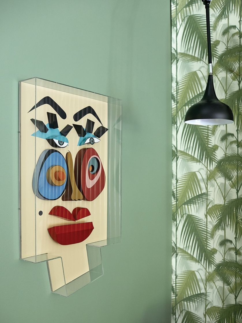 Poznański dom pełen wzorzystych tapet i orientalnych dekoracji