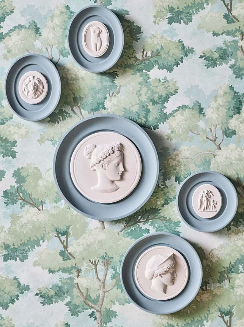 Gipsowe zawieszki ścienne