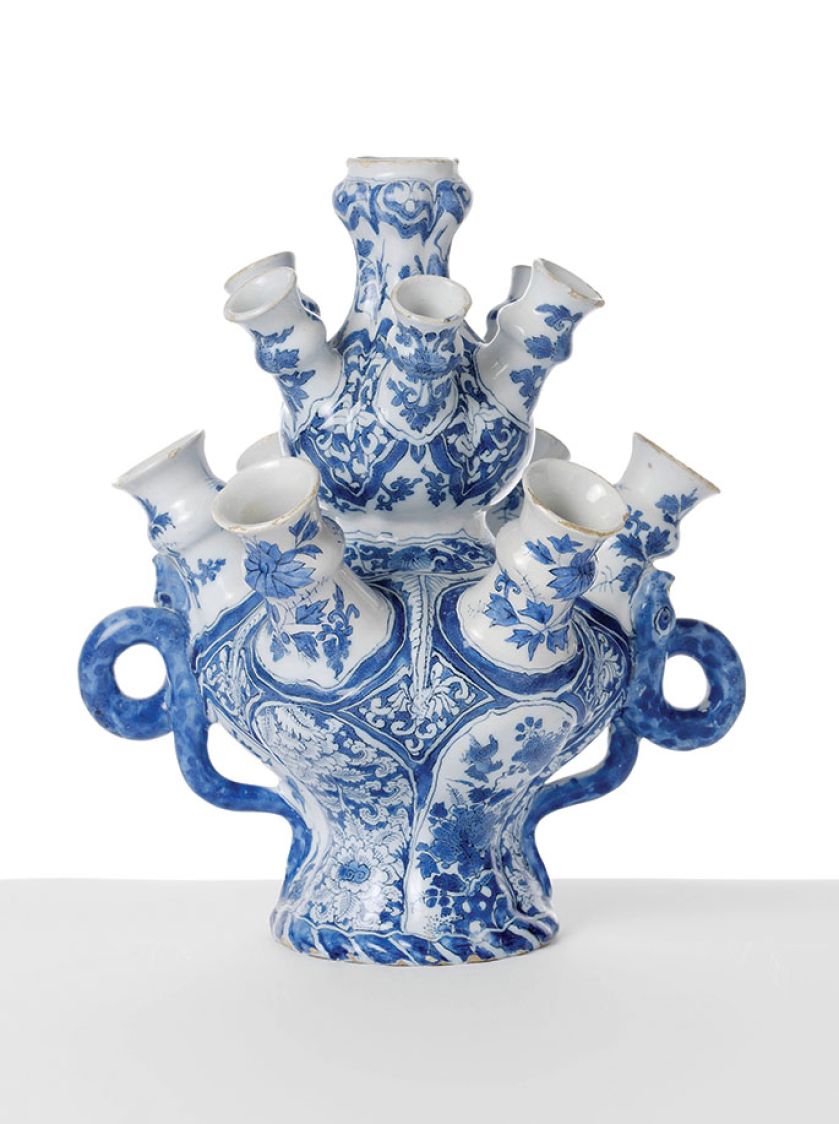 Delft, lata 1687-1701. Tulipaniera