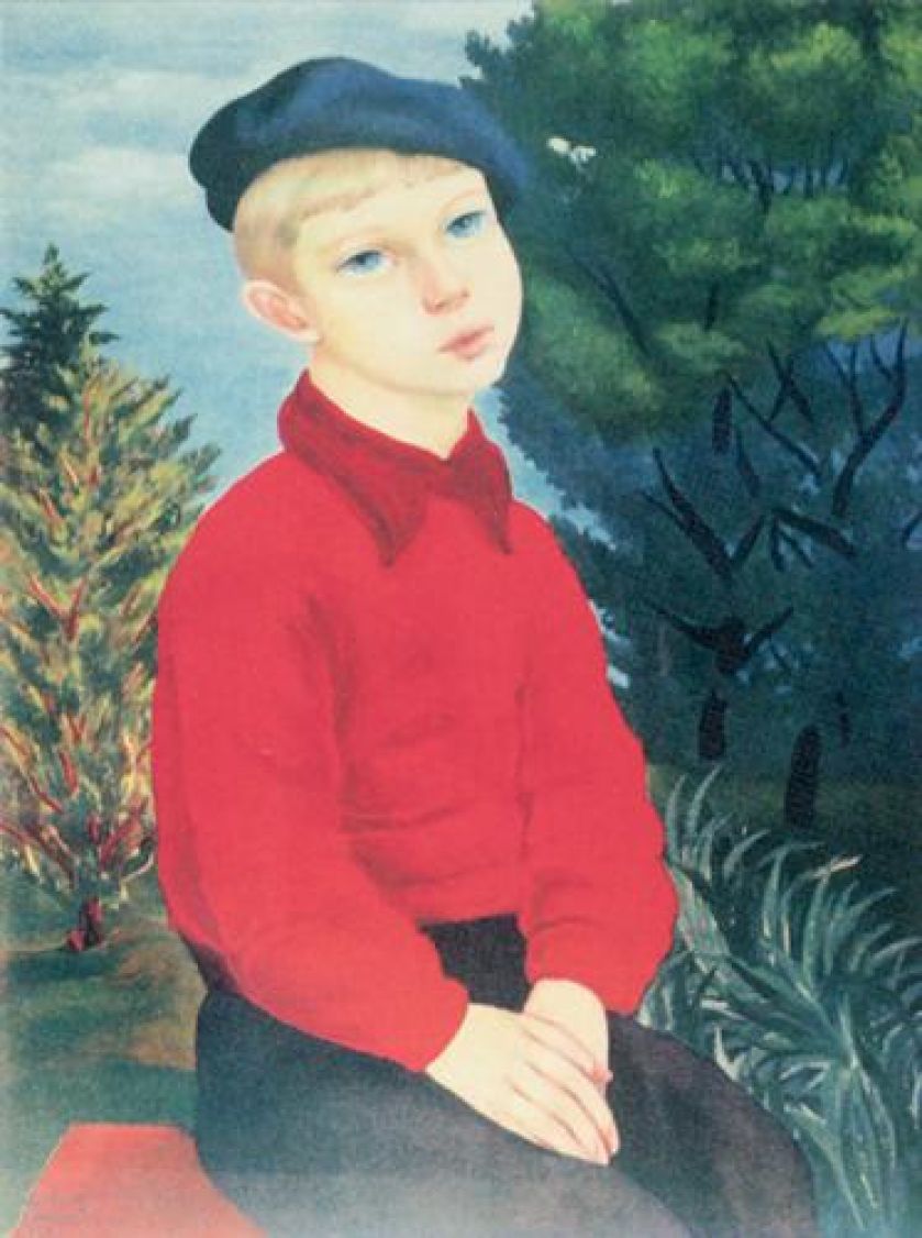 Mojżesz Kisling Chłopiec , 1948, cw 2000 zł, Rempex