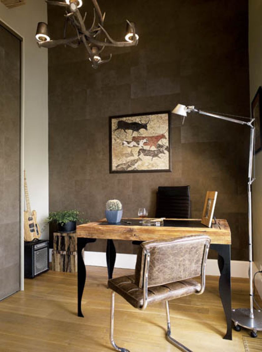 Loft ze stalową antresolą