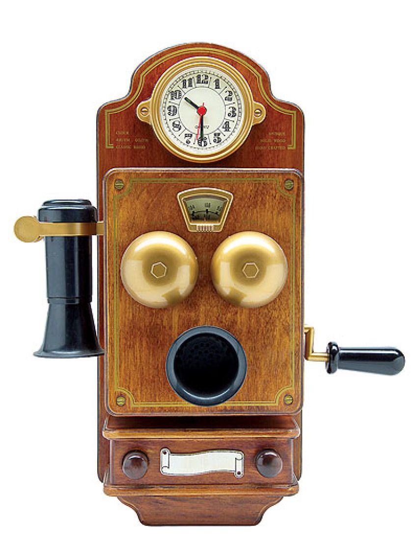 Wczesny telefon bez tarczy numerycznej