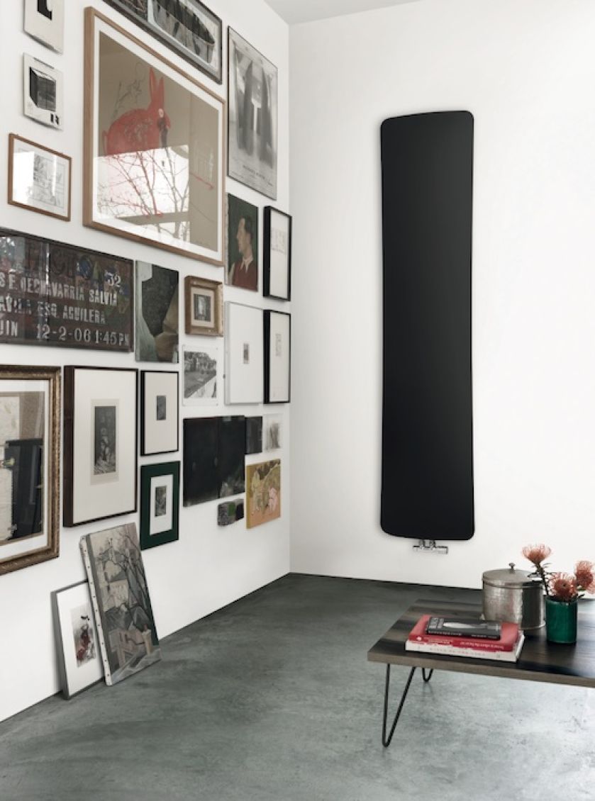 W modnej czerni. Grzejniki marki Runtal