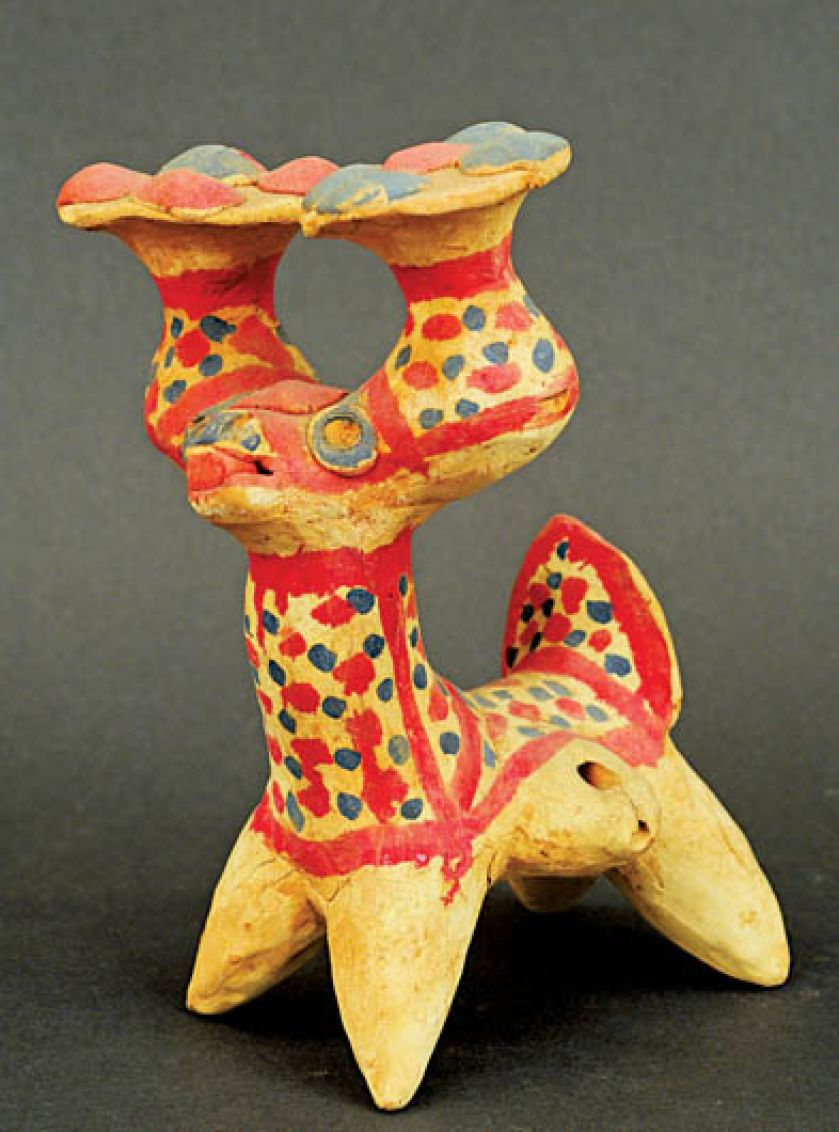 Świstawka chusztak, Uzbekistan, Gurumsaraj, lata 60. XX w., fot. CH. Rachimowa.