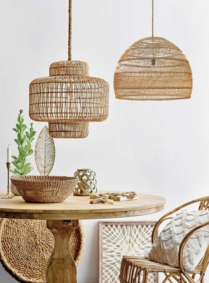 plecione meble i dekoracje