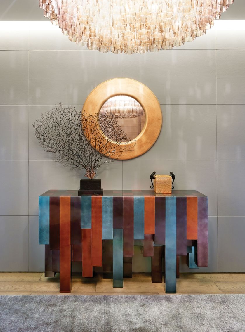 WSTĘGI, fantazyjna komoda z dizajnerskimi nóżkami, BOCA DO LOBO, bocadolobo.com.