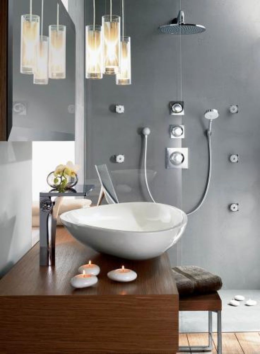 Drewno pasuje nawet do najbardziej nowoczesnych wnętrz: bateria projektu Jeana Marie Massauda - 3450 zł