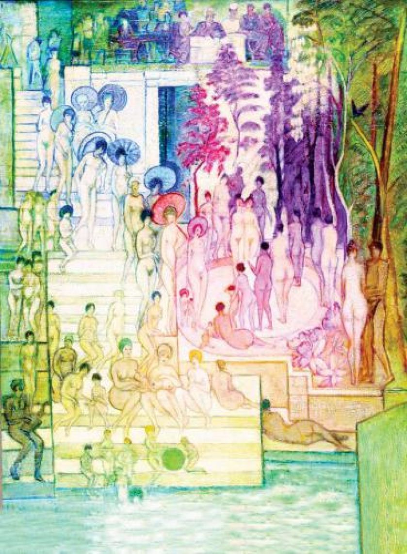 Leon Chwistek Rzeka kobiet , 1933-1939, cw 250 000 zł, cs 290 000 zł, POLSWISS ART