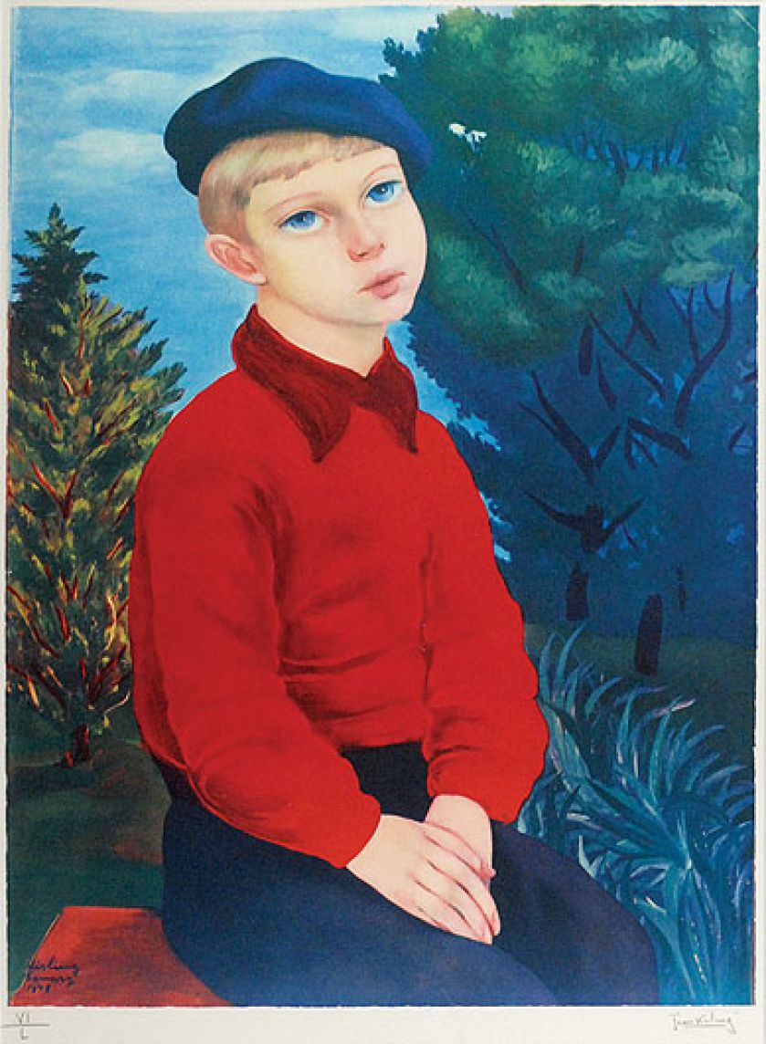 „Chłopiec”, ok. 1913 r., Mojżesz Kisling,  Rempex
