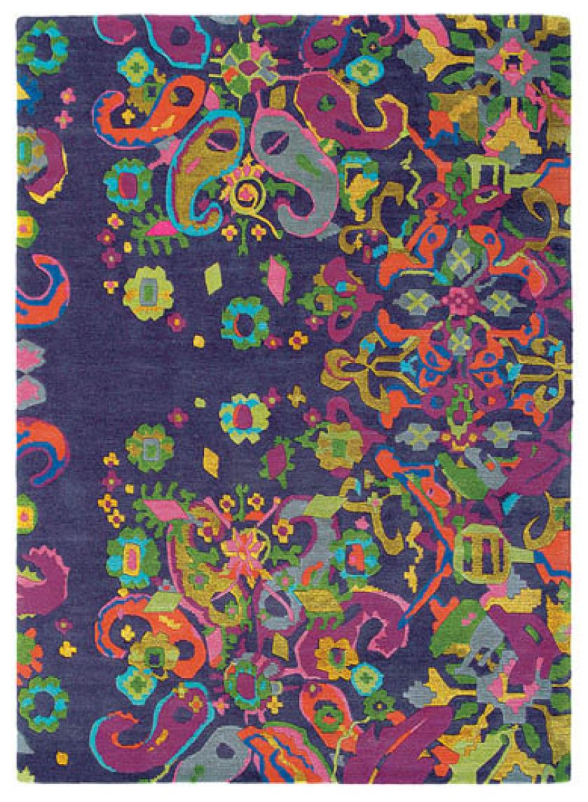 Kodari Mystic, ręcznie wiązana wełna z Nepalu, 3199 zł/140 x 200 cm. SKLEPY KOMFORT