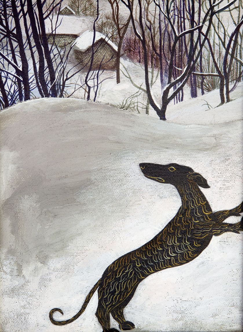 Kamil Targosz, Zima 2, 2001 r. Zimowe pejzaże Kamila Targosza