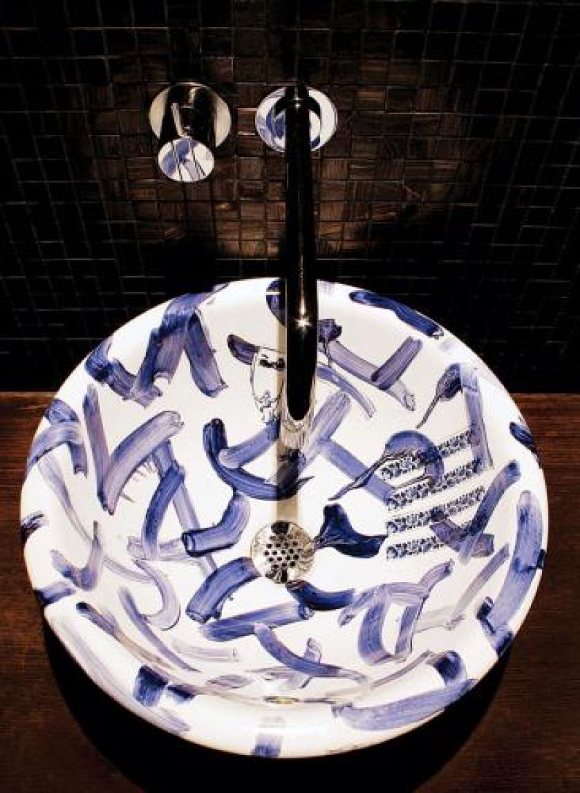 Umywalka Haikus dla B B Italia. Cudowny Marcel Wanders