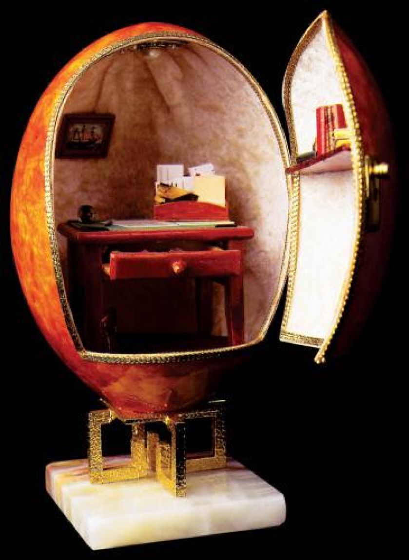 Jajko Fabergé, kolekcja arcydzieł sztuki jubilerskiej, fot. East News