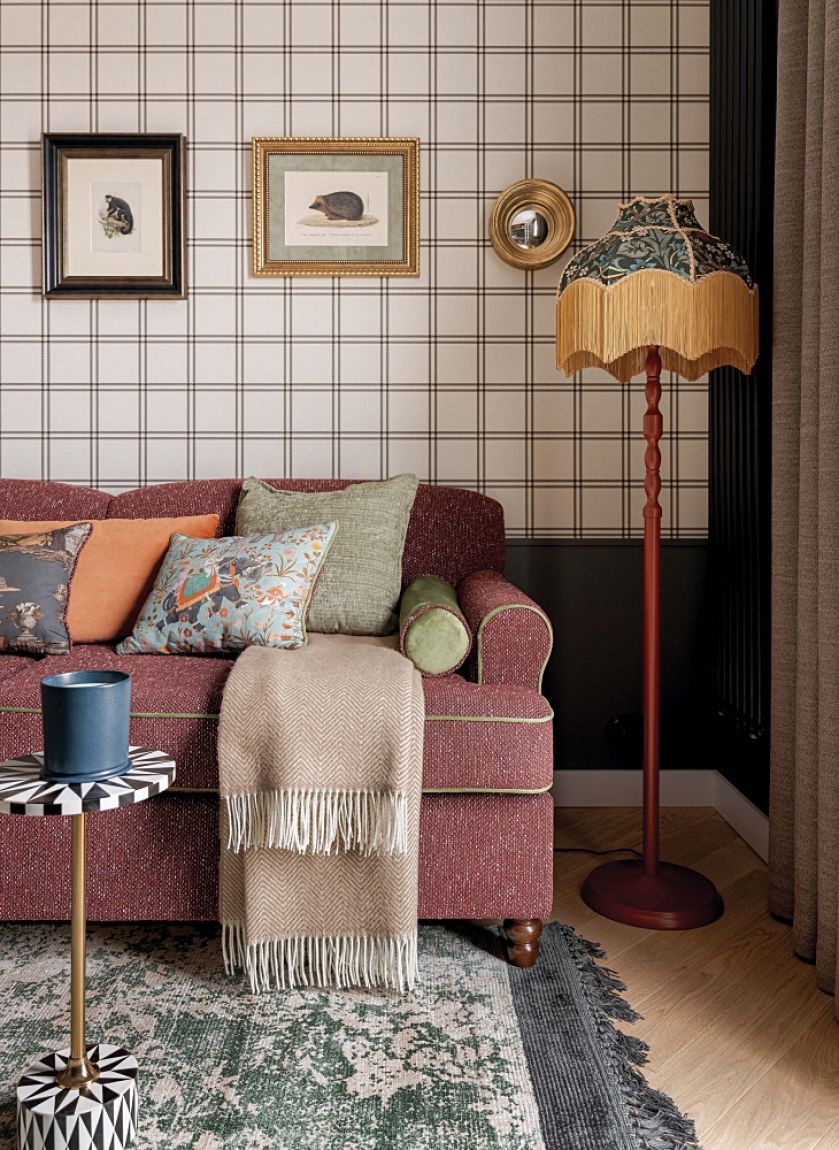 domowe biuro styl angielski