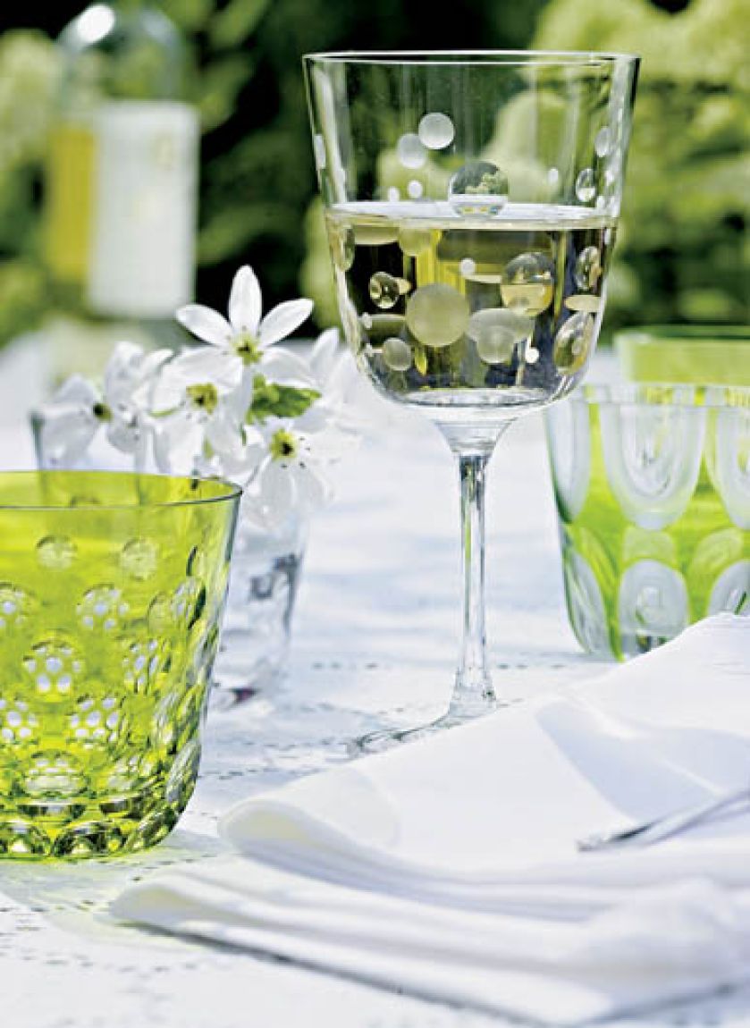 Takie kieliszki były bardzo popularne w XIX.