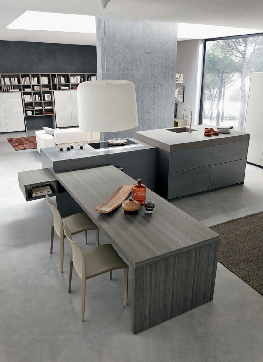 SEGNO to meble, którymi urządzimy kuchnię, salon i bibliotekę, COMPREX.