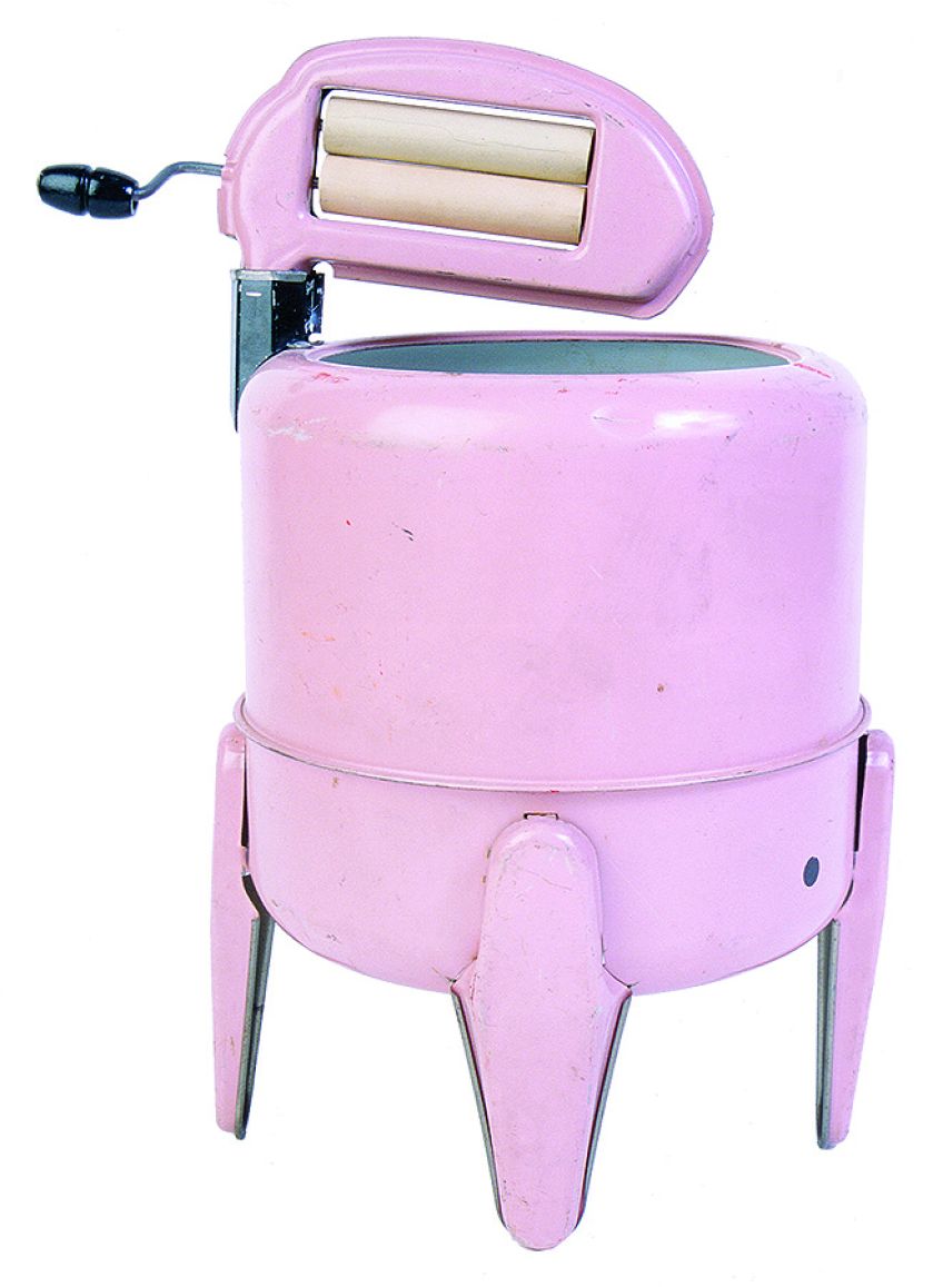 Elektryczna, z ręczną wyżymaczką, Wielka Brytania, II poł. XX w.