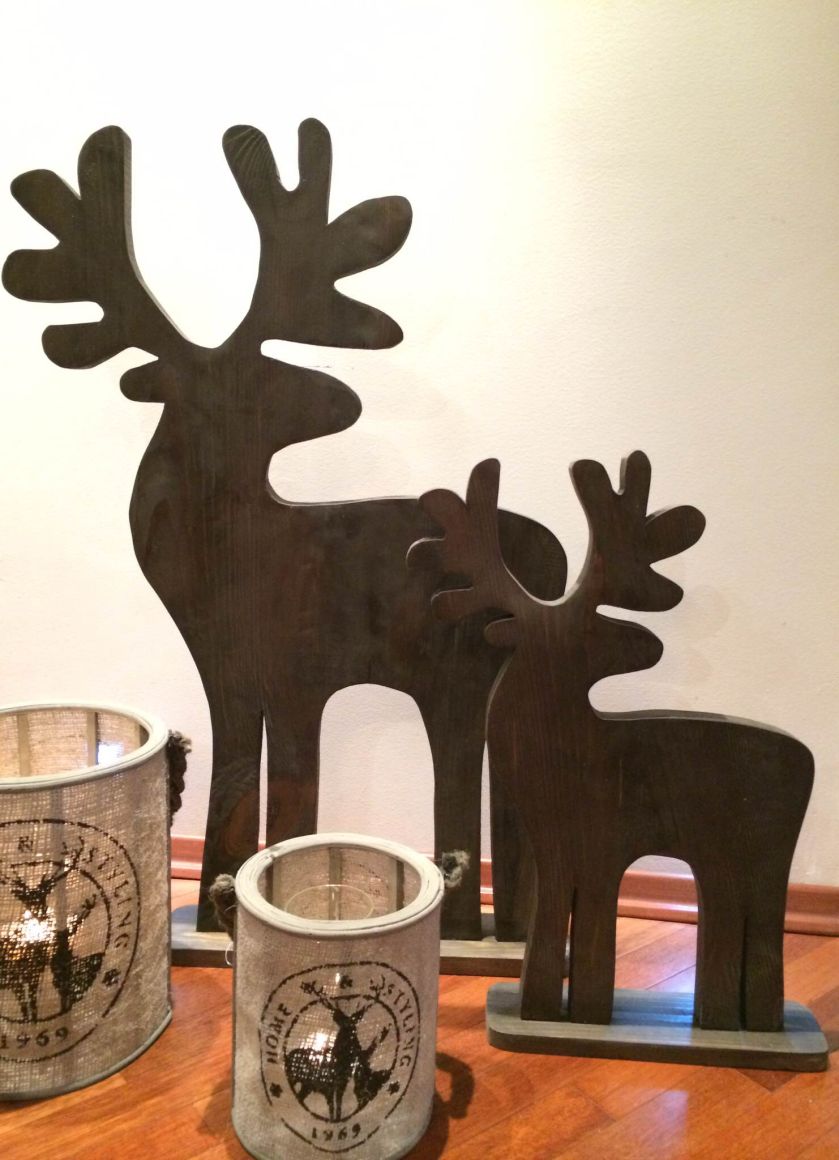 Drewniane ozdoby na święta