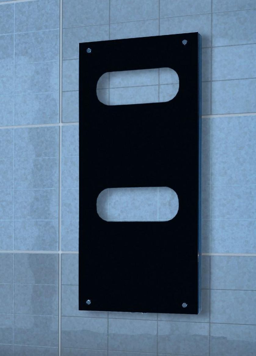 Szklany grzejnik dekoracyjny do pokoju i łazienki