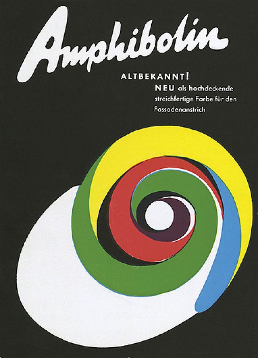 Archiwalna reklama Caparol. Ściany z rumieńcem od Caparola