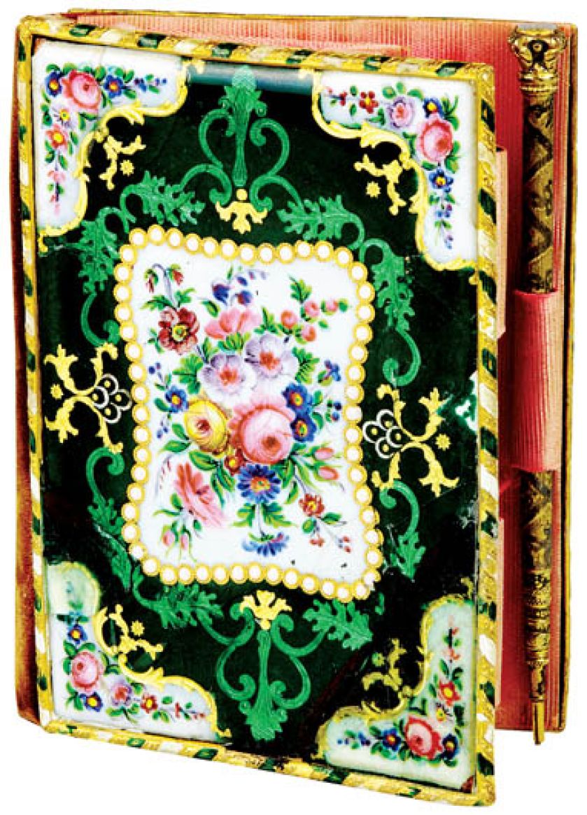 Porcelanowy wizytownik, Francja, 1880 r., z kolekcji Włodzimierza Hermana, fot. G. Kołodziej i J. Twardowski/JTFOTO.DK