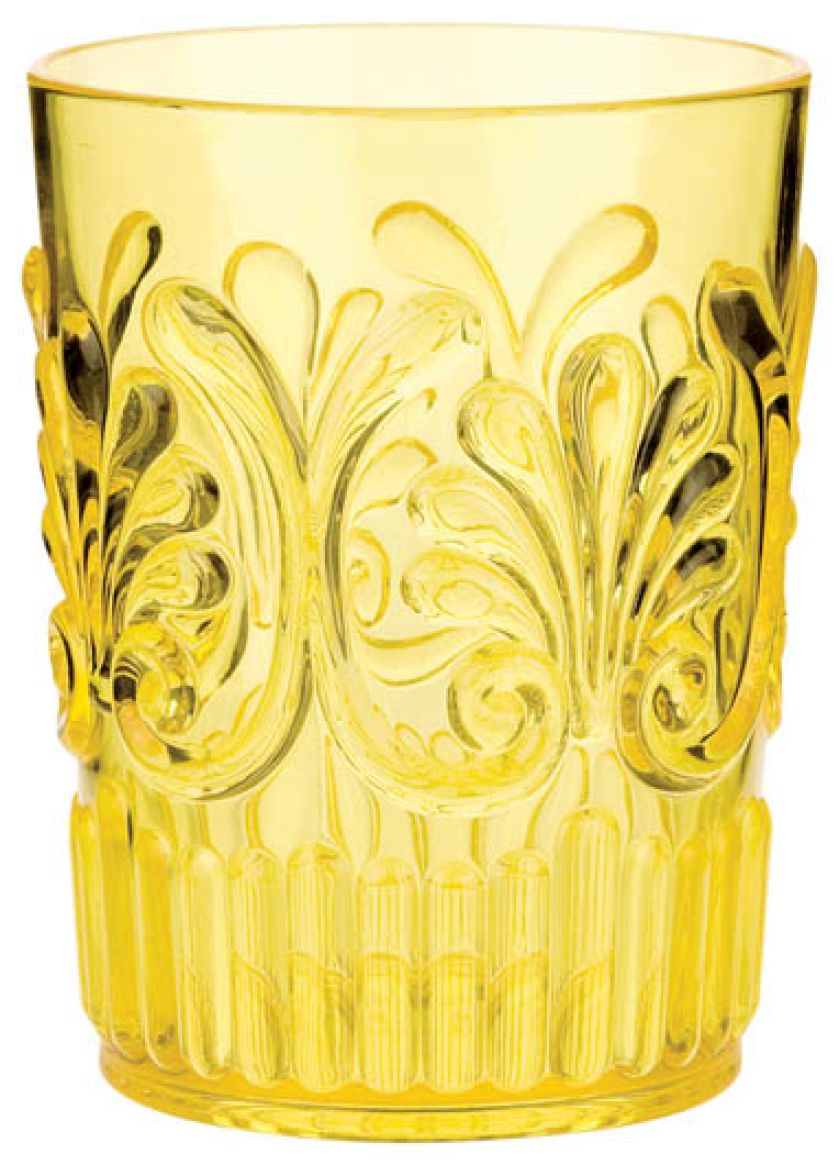 Szklanka dekoracyjna. ZARA HOME. Słoneczne szkło