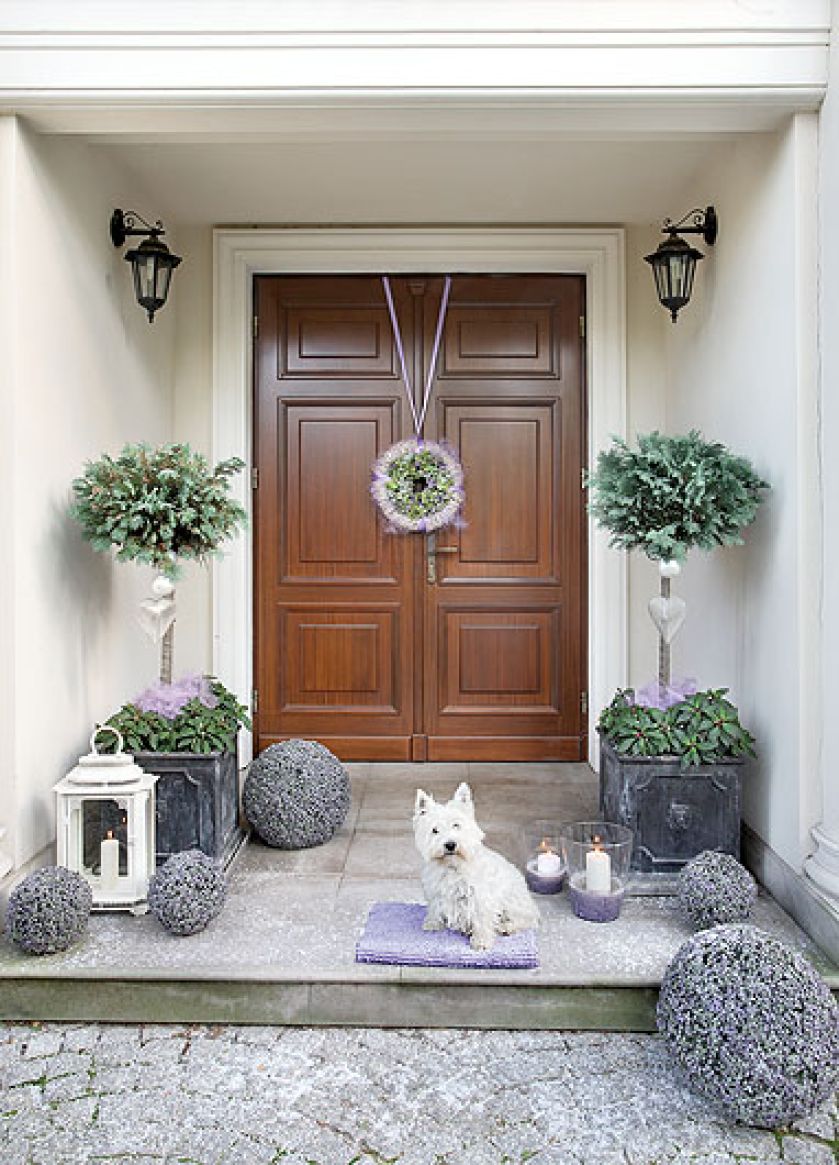 ozdabiamy drzwi wejściowe na boże narodzenie