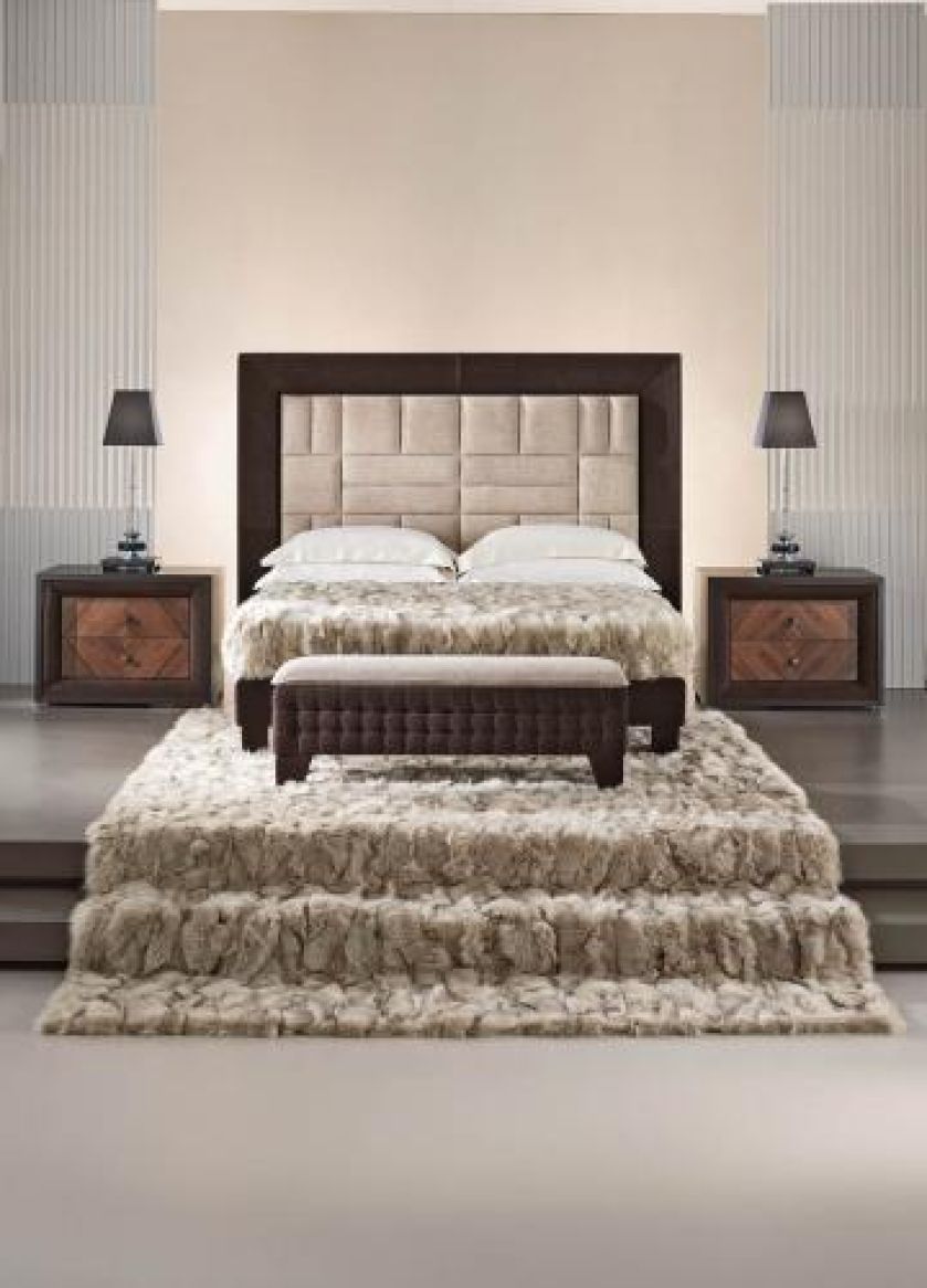 Łóżko Caesar ze skórzanym zagłówkiem kosztuje od 4300 euro. SMANIA
