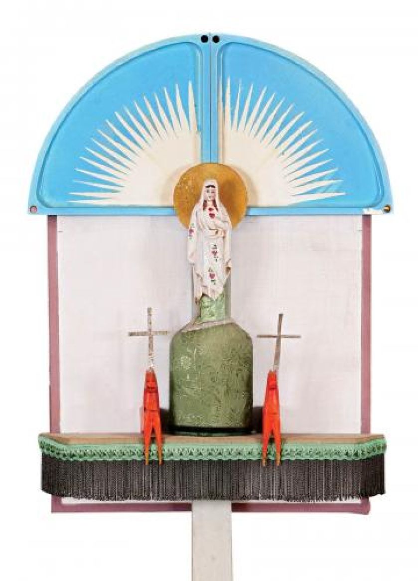 Władysław Hasior Kapliczka , 1991 r., cs 9500 zł, DESA UNICUM