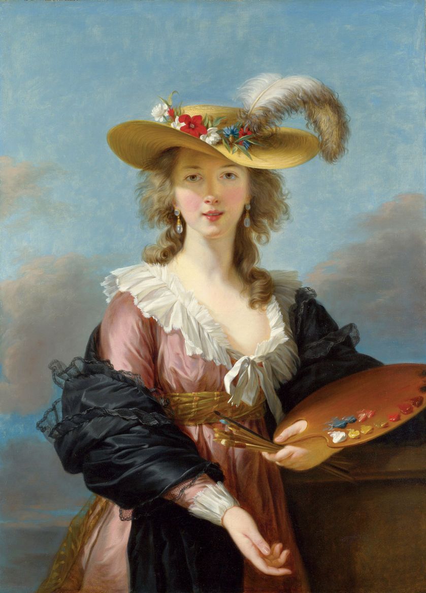 Autoportret Élisabeth Vigée-Lebrun, najsłynniejszej malarki XVII w.
