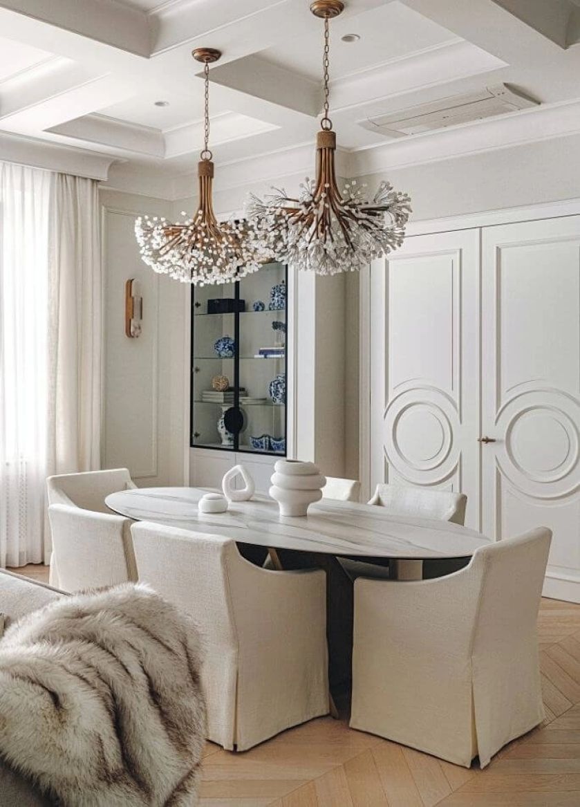 pomysł na ścianę w jadalni