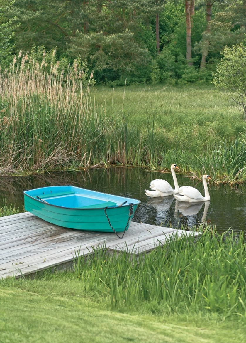 nowoczesny dom nad wodą