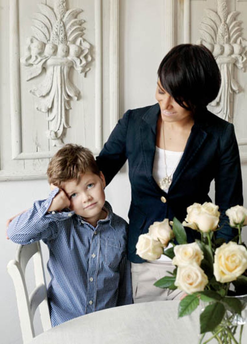 Salon w stylu prowansalskim