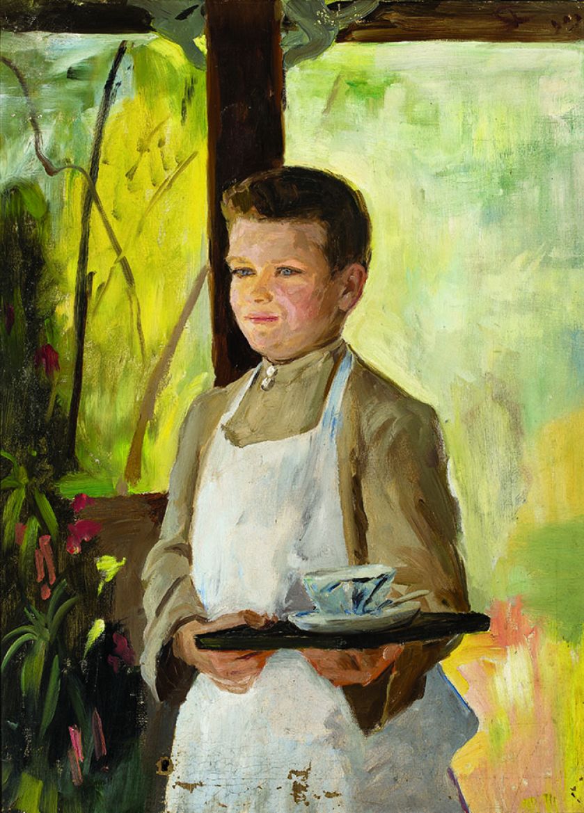 Kucharczyk , pocz. XX w. Impresjonista Jan Ciągliński