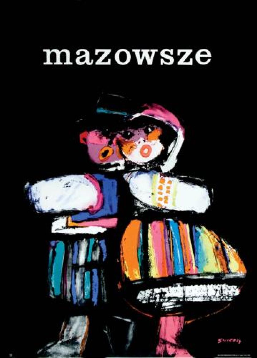 Waldemar Świerzy Mazowsze , 1961 r., GALERIA GRAFIKI I PLAKATU