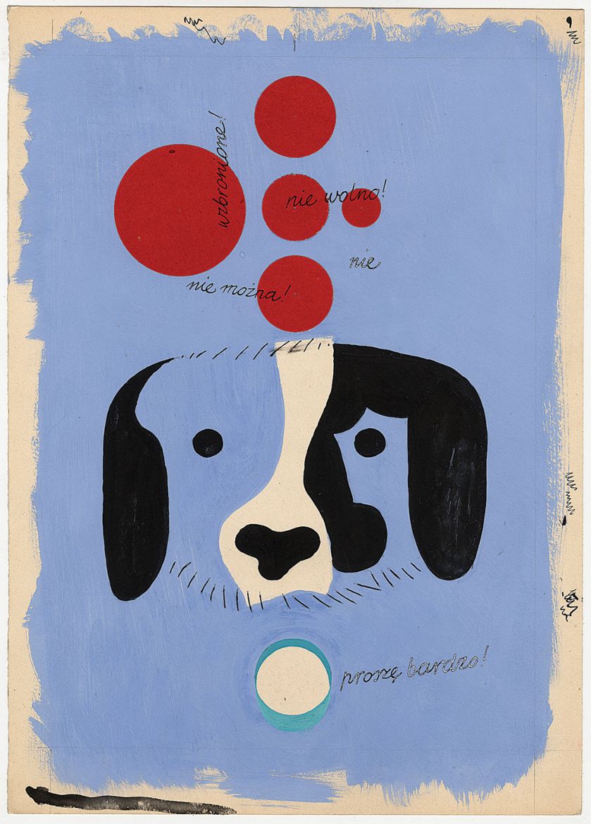 Makieta do książki Jana Brzechwy Na wyspach Bergamutach , 1960 r.