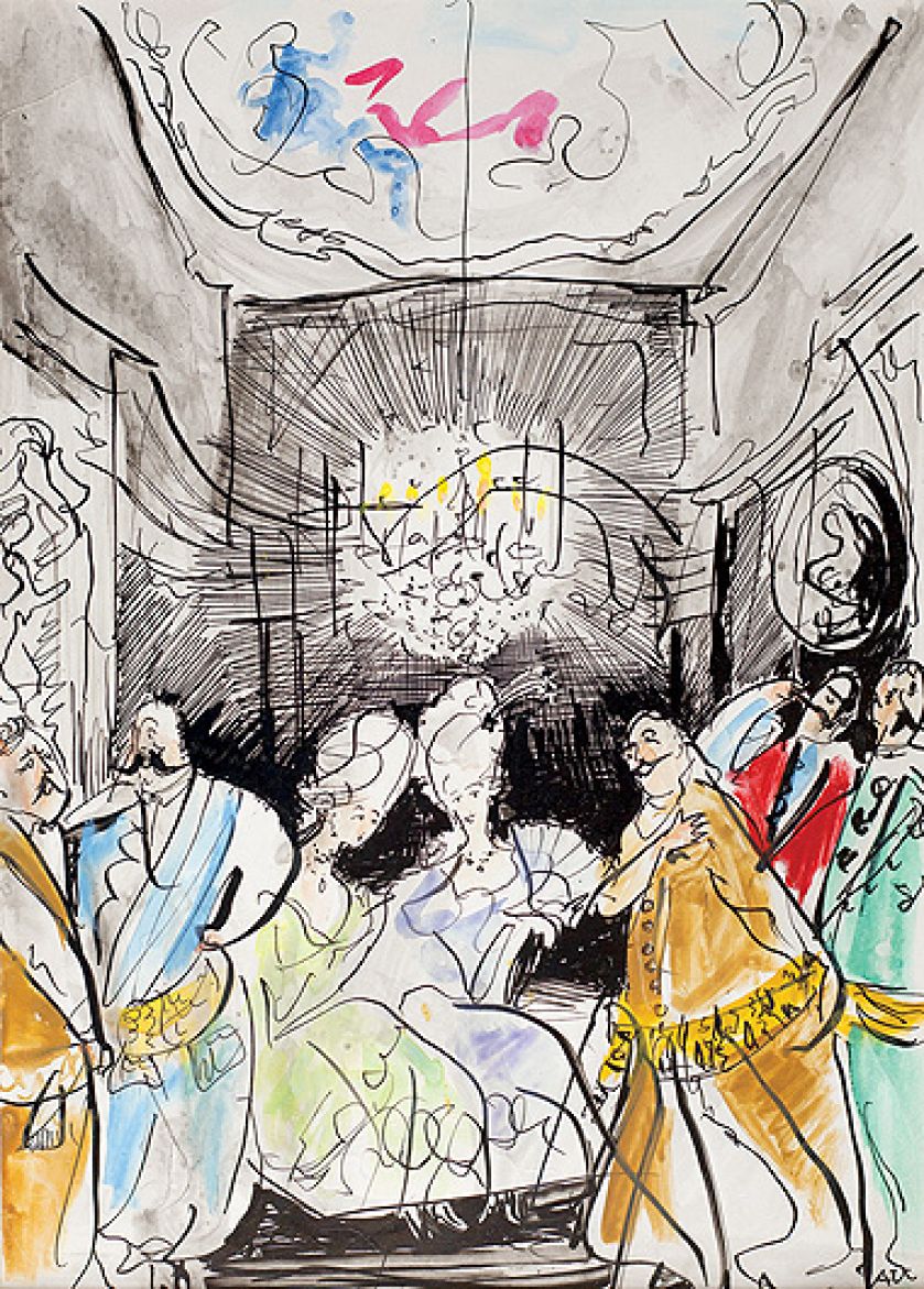 Przyjęcie – rozmowa. Antoni Uniechowski