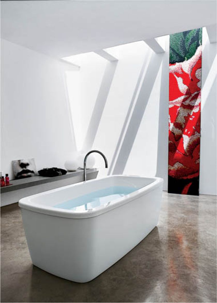 Wanna firmy Laufen. Projekt Ludovica i Roberto Palomba.