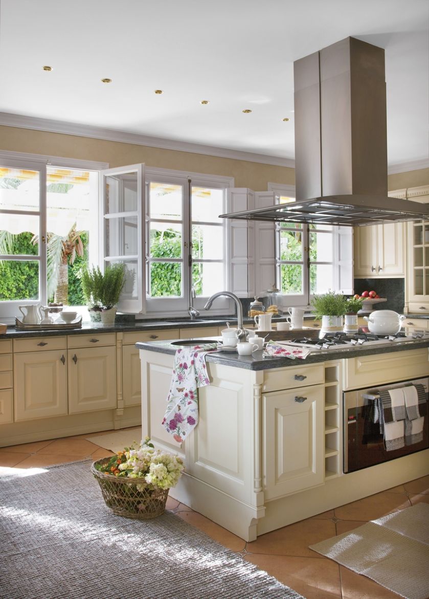 beżowe szafki w kuchni