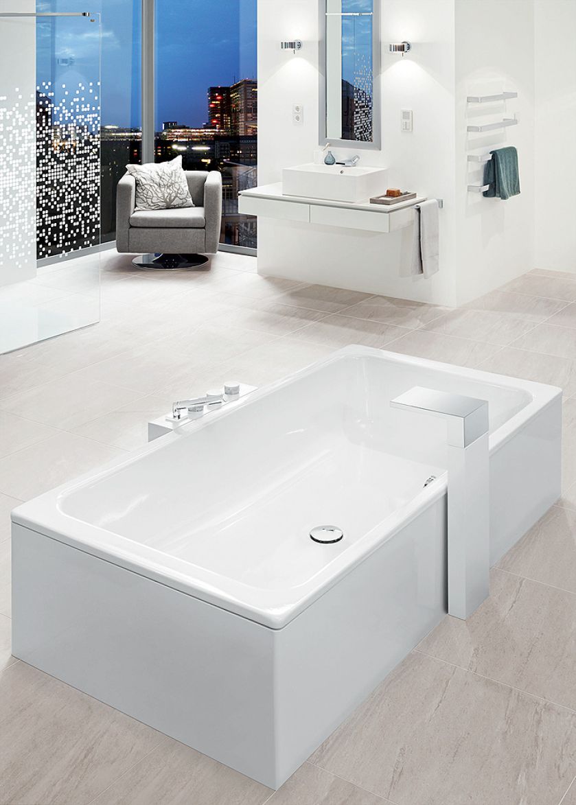 Same kanty: wanna Bassino i baterie od kaldewei