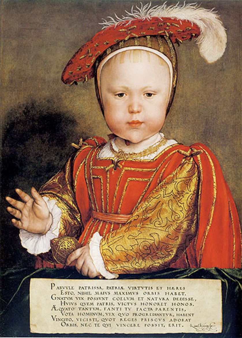 1538 r., Hans Holbein. Dzieci na obrazach